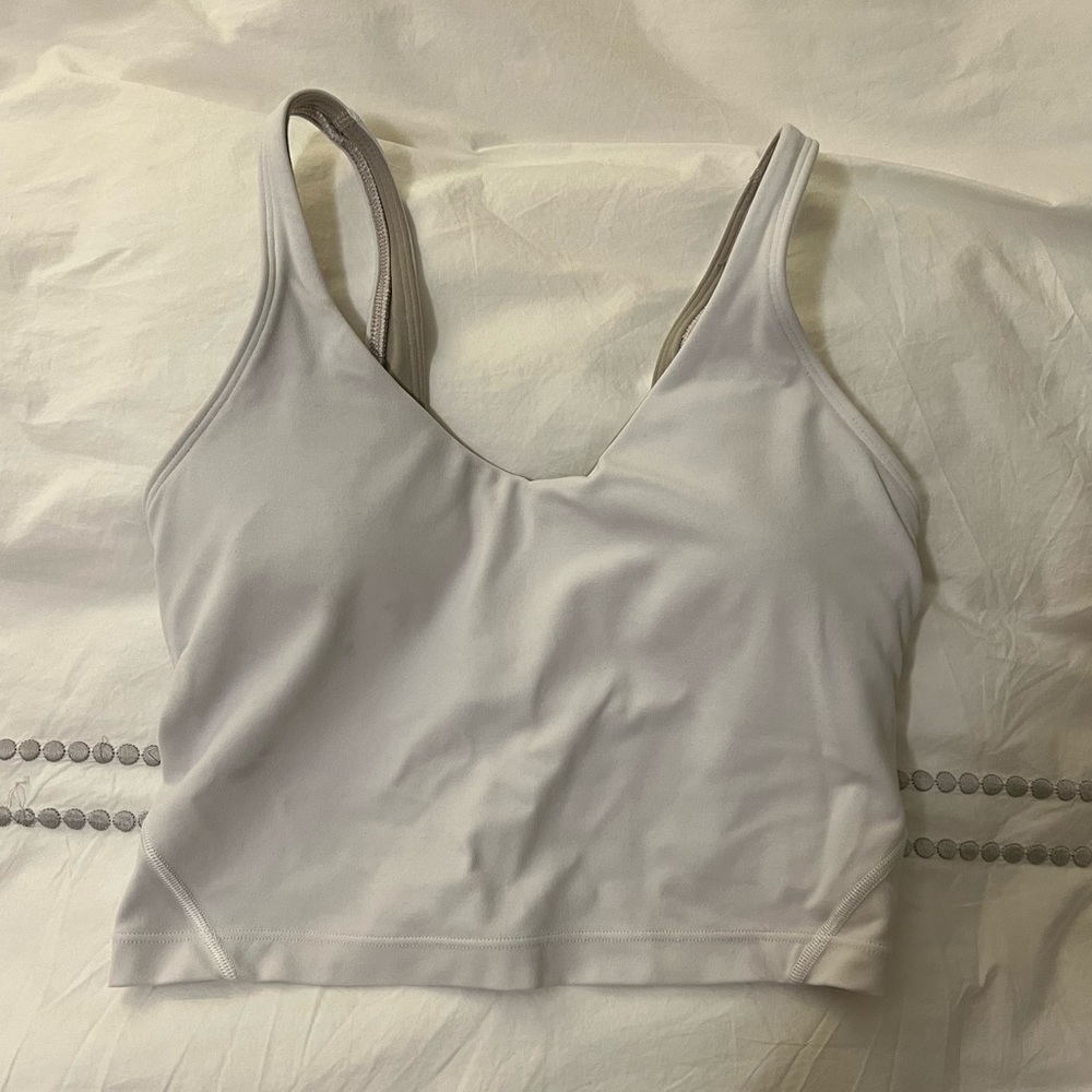 White Size 4 Lululemon Align Tank